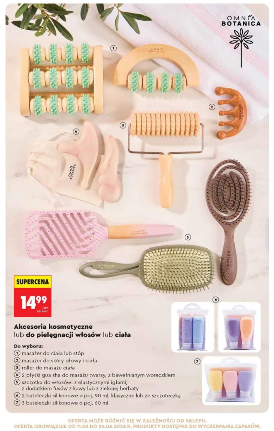Masażer do ciała Omnia Botanica +9 wariantów