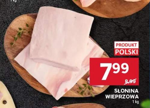 Słonina wieprzowa polska