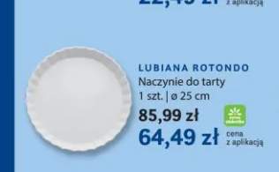 Naczynie do tarty Lubiana Rotondo ø 25 cm