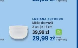 Miska do musli Lubiana Rotondo 2-pak ø 16 cm