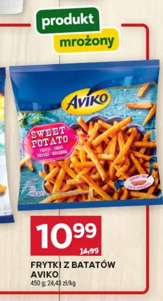 Frytki z batatów Aviko