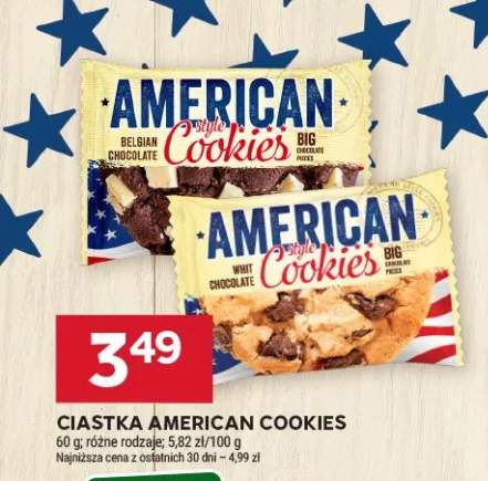 Ciastka American Cookies