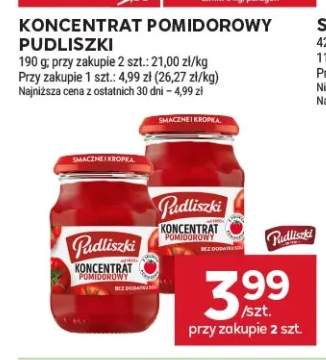 Koncentrat pomidorowy Pudliszki