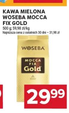 Kawa mielona Woseba Mocca Fix Gold