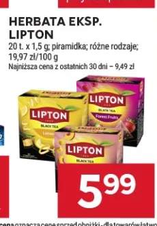 Herbata ekspresowa Lipton