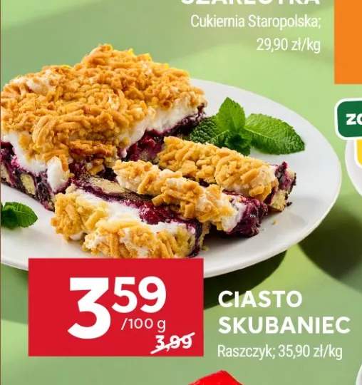 Ciasto Skubaniec Raszczyk