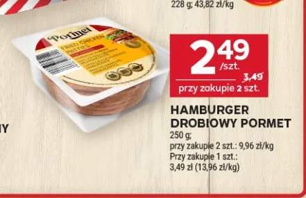 Hamburger drobiowy Pormet