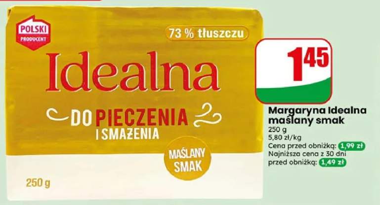 Margaryna Idealna maślany smak