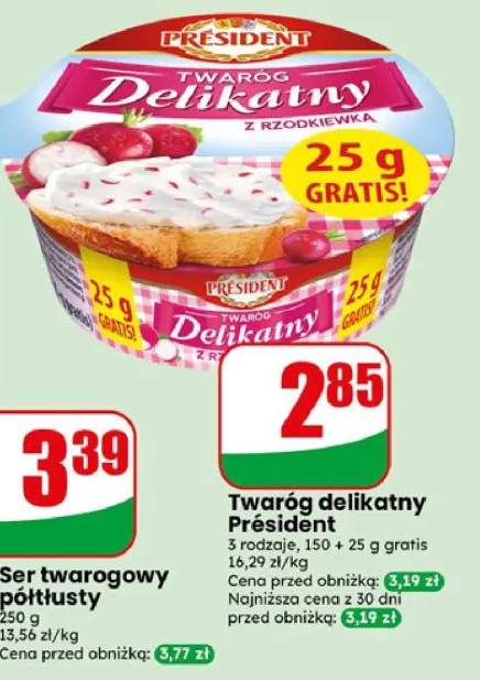 Twaróg delikatny Président