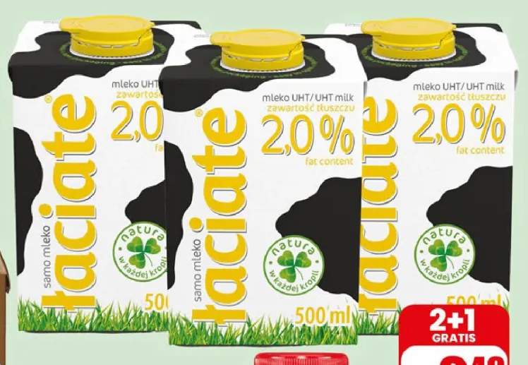 Mleko UHT 2% Łaciate