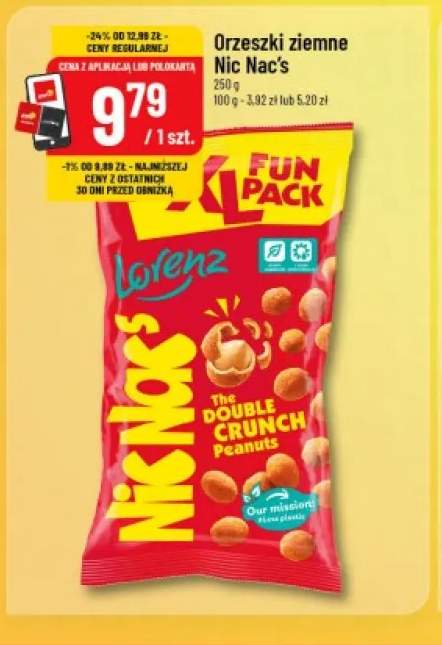Orzeszki ziemne Nic Nac's Lorenz