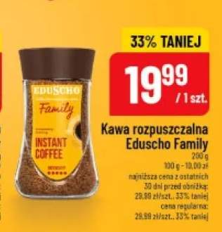 Kawa rozpuszczalna Eduscho Family