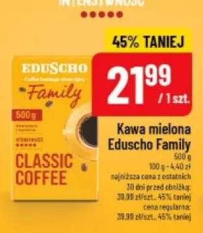 Kawa mielona Eduscho Family