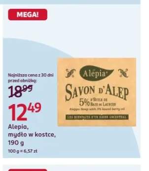 Mydło w kostce Alepia Savon d'Alep