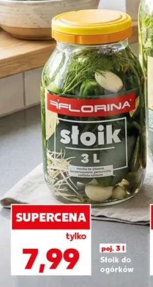 Słoik do ogórków Florina 3 l