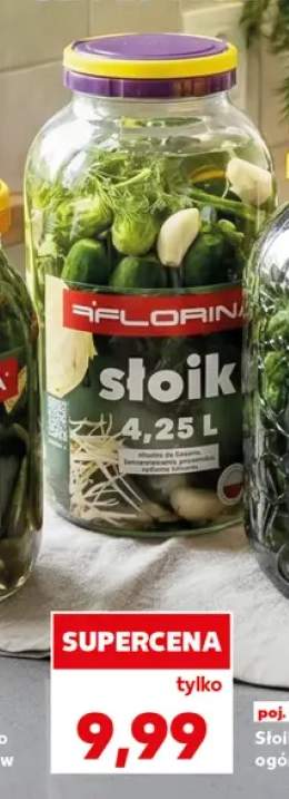 Słoik do ogórków Florina 4,25 l