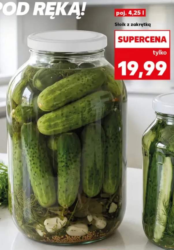Słoik z zakrętką 4,25 l
