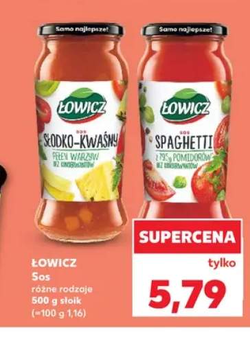 Sos Łowicz Spaghetti +1 wariant