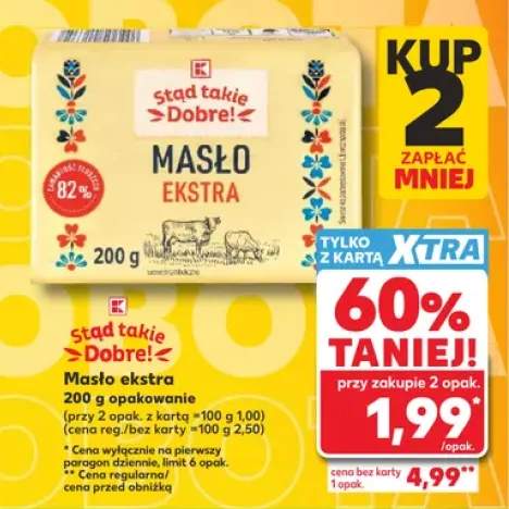 Masło ekstra Stąd Takie Dobre!