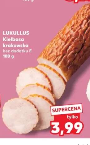Kiełbasa krakowska bez dodatku E Lukullus