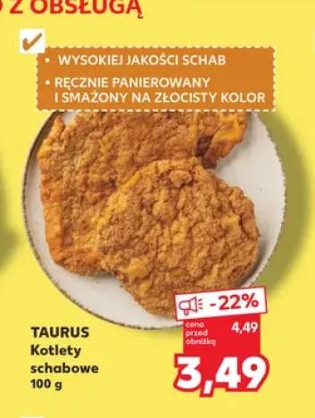 Kotlety schabowe Taurus