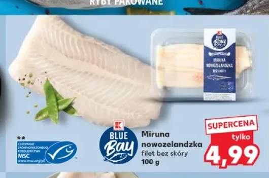 Miruna nowozelandzka filet bez skóry Blue Bay