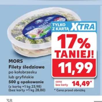Filety śledziowe po kołobrzesku Mors +1 wariant
