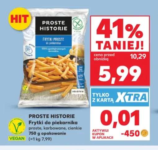 Frytki do piekarnika proste Proste Historie +2 warianty