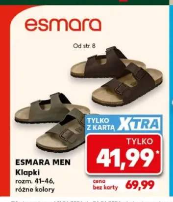 Klapki męskie Esmara Men