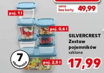 Zestaw pojemników szklanych SILVERCREST 7-pak