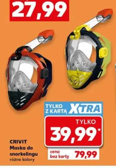 Maska do snorkelingu Crivit