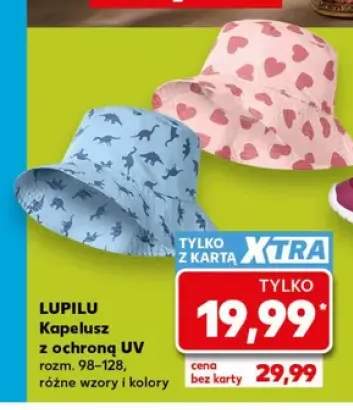 Kapelusz dziecięcy z ochroną UV Lupilu