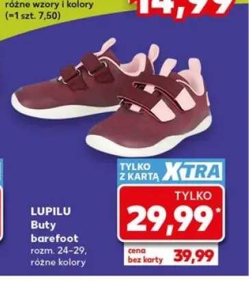 Buty dziecięce barefoot Lupilu