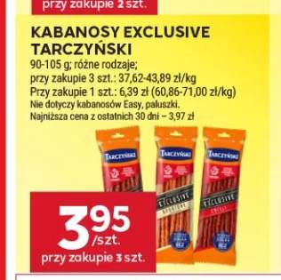 Kabanosy Exclusive Tarczyński
