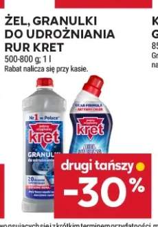 Żel do udrożniania rur Kret +1 wariant
