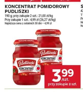 Koncentrat pomidorowy Pudliszki