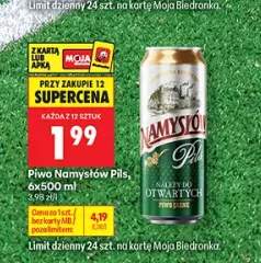 Piwo Namysłów Pils 6-pak