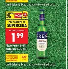 Piwo Prem Premium Lager Beer 5,5%