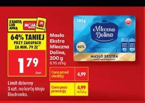 Masło Ekstra Mleczna Dolina
