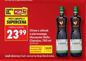 Oliwa z oliwek z pierwszego tłoczenia Gallo Classico