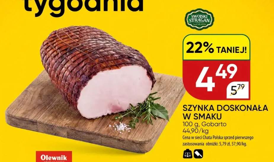 Szynka doskonała w smaku Swojski Stragan