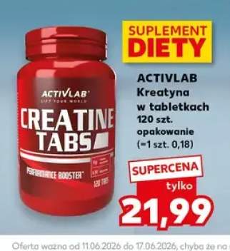 Kreatyna w tabletkach Activlab Creatine Tabs