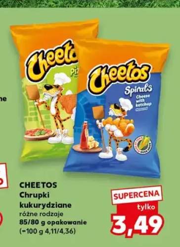 Chrupki kukurydziane Cheetos Pizza +1 wariant
