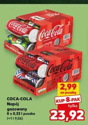 Napój gazowany Coca-Cola 8-pak
