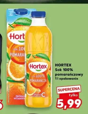 Sok 100% pomarańczowy Hortex