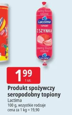 Produkt spożywczy seropodobny topiony Lactima