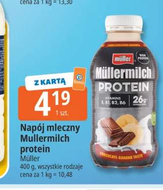 Napój mleczny Müllermilch protein Müller