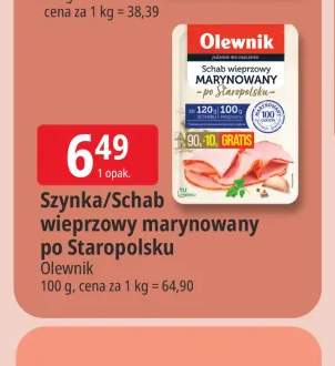 Szynka wieprzowa marynowana po Staropolsku Olewnik +1 wariant