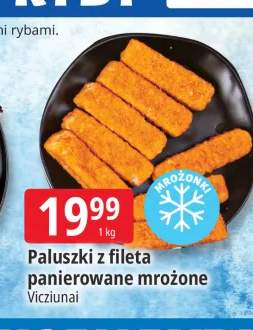 Paluszki z fileta panierowane mrożone Vicziunai