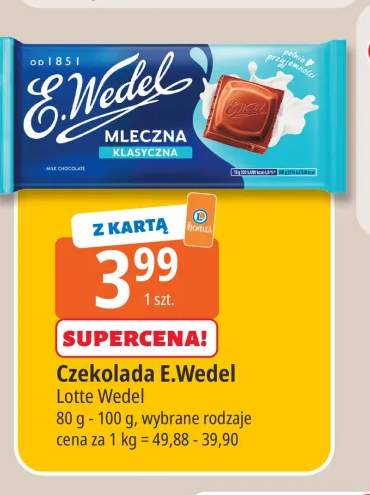 Czekolada E.Wedel